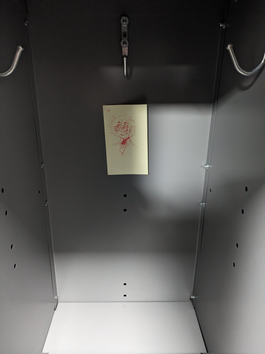 bonfiat's tweet photo. i have this little olive sketch on a post-it note at my locker at work to remind myself to keep going .. do it for him .... https://t.co/LqxwQscV6V