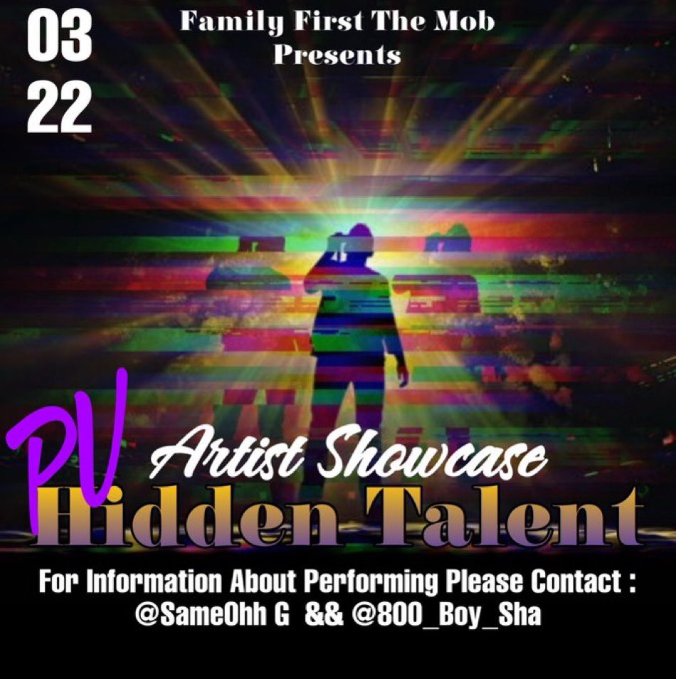 YOU GOT TALENT ? 
#hiddentalent