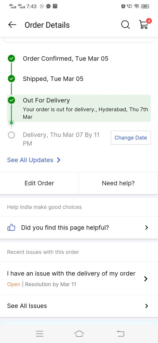 _satyavinay's tweet photo. @flipkartsupport Utterly fed up with @Flipkart's inability to deliver on time! It's not just an inconvenience anymore; it's a complete letdown. Each delayed delivery adds to the mounting frustration. Flipkart, you're failing your customers. Incident ID: IN24030722073480198503 https://t.co/QAVE4u3XsR