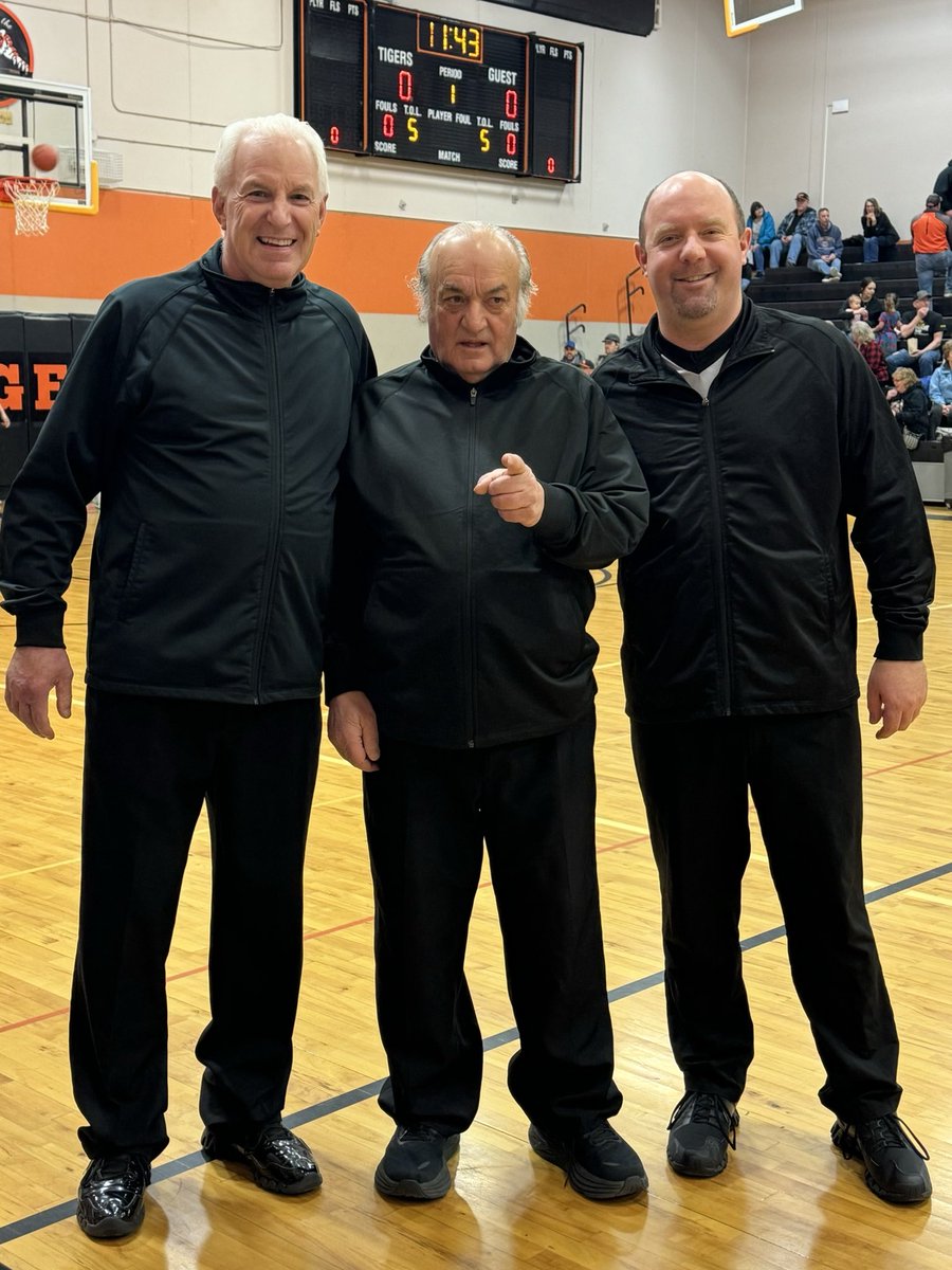 Tonight’s crew for Cherry vs NK couldn’t be better. The amazing Babe Glumac along with Dave Clement and Travis Vake.  Thanks for your years of service and good calls. ⁦<a href="/AliciaTipcke/">Alicia Tipcke</a>⁩ ⁦@MSHSLjohn⁩ ⁦@NKSpartansBBB⁩ ⁦<a href="/MesabiTribSport/">Mesabi Tribune Sports</a>⁩