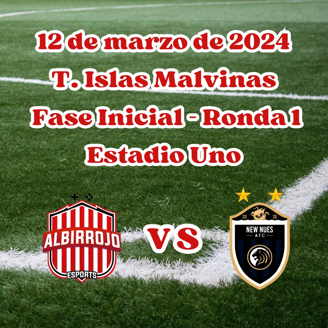 COMIENZA <a href="/LaLiga21Of/">La Liga 21</a>  Y ALBIRROJO LO SABE !!!!
Martes 12 de marzo 
T. Islas Malvinas | Fase Inicial - Ronda 1
Estadio Uno