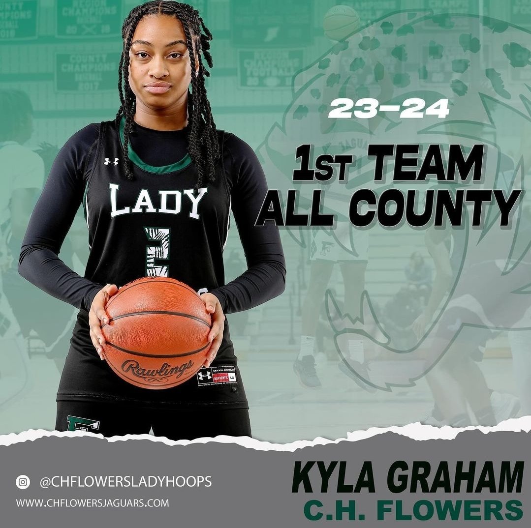 Congratulations Kyla Graham! 1st Team All County. #JaguarProud