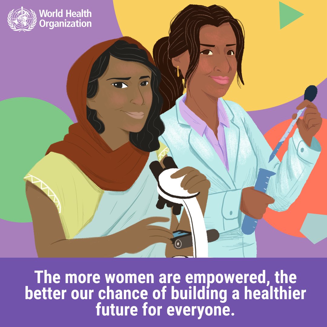 It's International Women's Day!🧕👩🏽‍🏭👩‍🔬👩‍👩‍👧👩‍🦼👵🏿

To accelerate progress, we must contribute to the estimated $360 billion needed 🌐per year to achieve gender equality and women’s empowerment. Investing in women's health is an investment in #HealthForAll.  #InvestInWomen!

#IWD2024