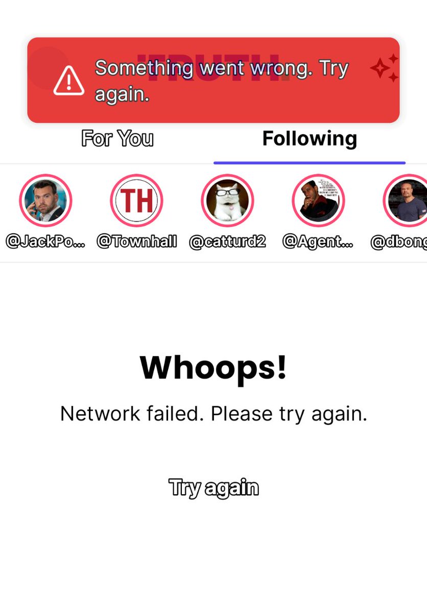 CloverGirl74618's tweet image. #BigTechElectionInterference  They have stopped Truth Social access for millions of us  and President Trump&apos;s commentary on The State of Ukraine.