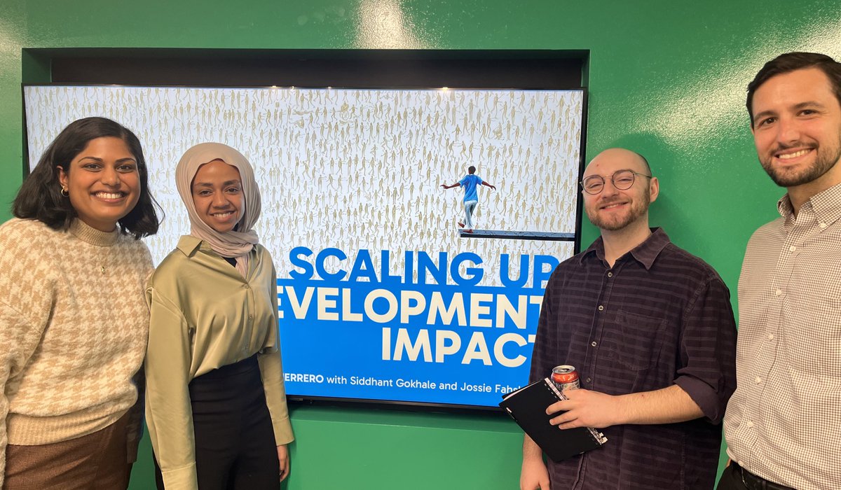 AnuKumar23's tweet photo. Key learning from the book launch of Scaling Up Development Impact - it’s not just about growing bigger, but doing development differently. Centering people, being inclusive, and changing systems. https://t.co/2ipBVwsjFv