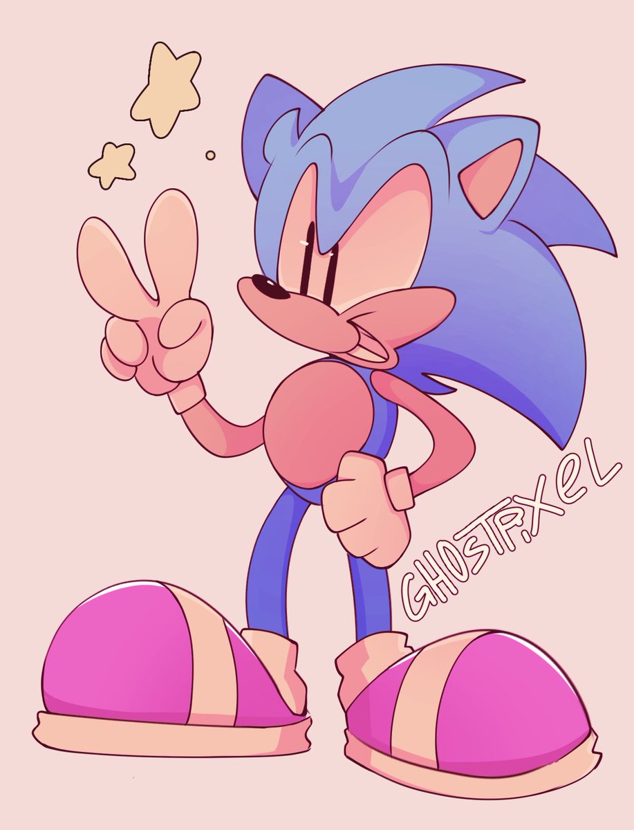 Drawing request from @NamedClayton 
#sonic #sonicart #digitalart #sonicfanart #notaiart #fuckaiartists