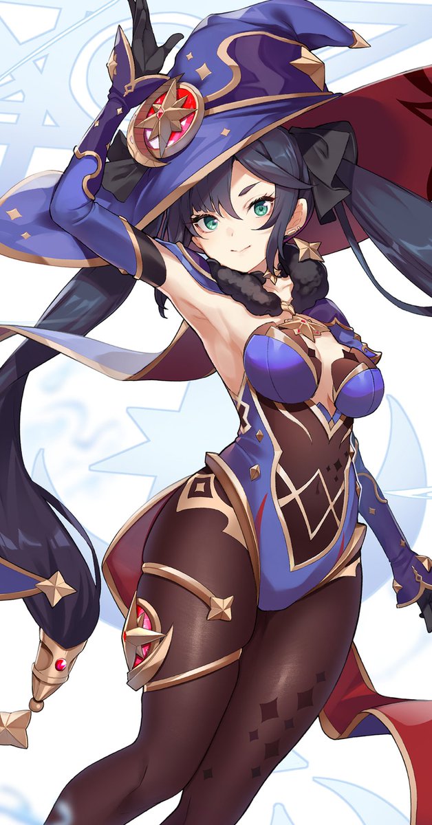 Mona from Genshin Impact.