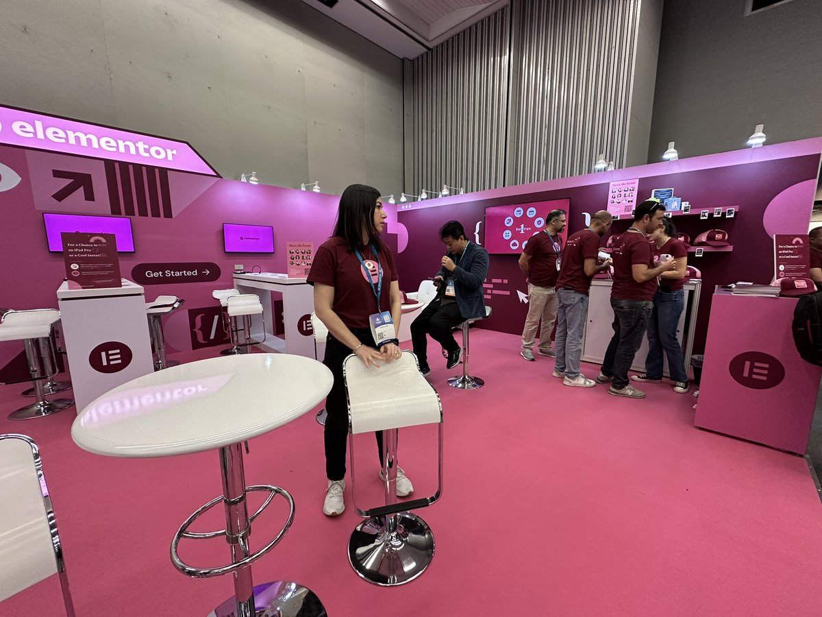 Elementor’s booth at WC Asia 2024 <a href="/elemntor/">Elementor</a> #elementor-ai #WCAsia