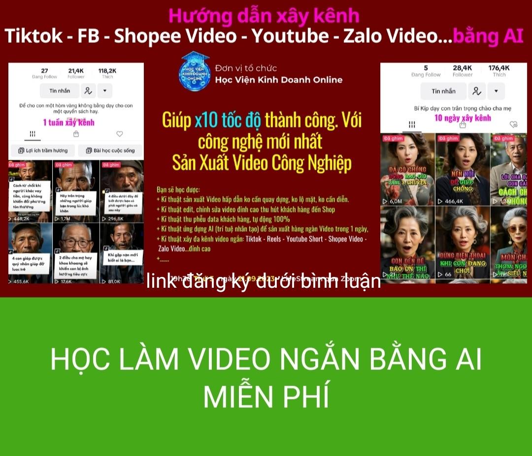 Các công cụ AI hữu ích để kiếm tiền trên các nền tảng ae nên biết
hoc-vien-ibm.ybai.co/hoc-lam-video-…
#AI #BamBam #kienthuc ,làm youtube,tiktok