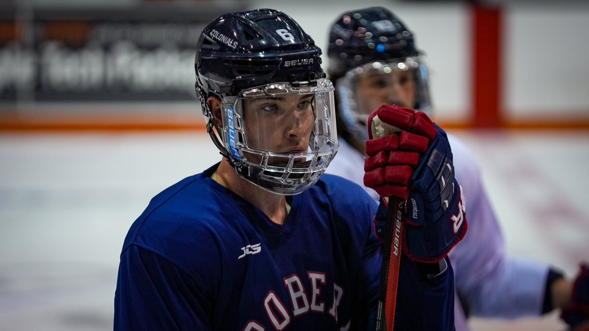 RMUMHockey's tweet photo. Getting. Better. Every. Day. 

#BobbyMo #AHA20 https://t.co/JhX4qMe5wI