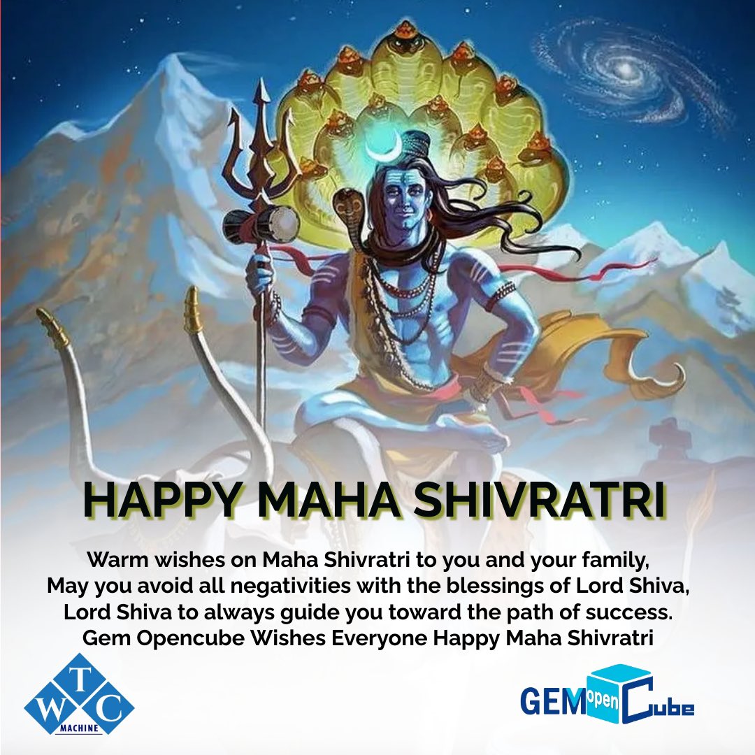 opencubegroup's tweet image. Happy Maha Shivratri 🔱📿🌙
#GemOpencube #Opencube #ShivRatri #MahaShivratri2024 #MahaShivratri #HarHarMahadev #Festival #Hyderabad #India #GoldATM #WTCMachine #MedicalATC #CarryBagMachine #Startup #Business
