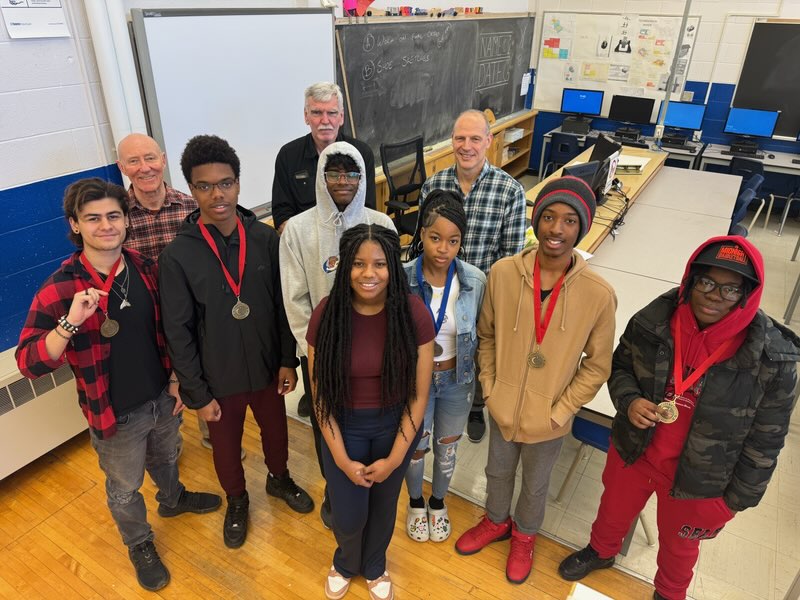 We want to congratulate our #TechSkillsCompetition Ss on their achievements & thank Mr. Degano, Mr. Canner & Mr. Spagn for their support. Good luck to Sebastian & Gelisa at the provincial & regional championships! @WestonCI @Rosanna_Deo @DrJosephJSmith @kwamelennon @tdsboyap