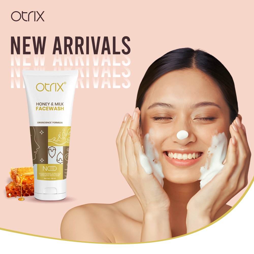 Otrixindia's tweet photo. Otrix Honey and Milk Face Wash! https://t.co/FlEq9ugimL