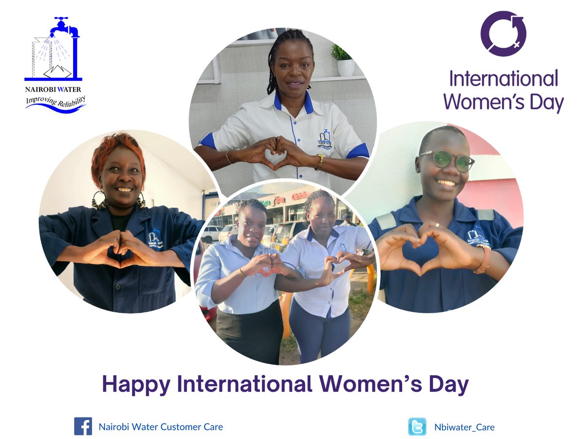 Women are essential contributors to the Water Sector &amp; economy as a whole. They play a significant role in the labor force &amp; contribute to the growth and development of our Company. 
NCWSC wishes all women and those in the Water Sector a Happy International Women's Day!