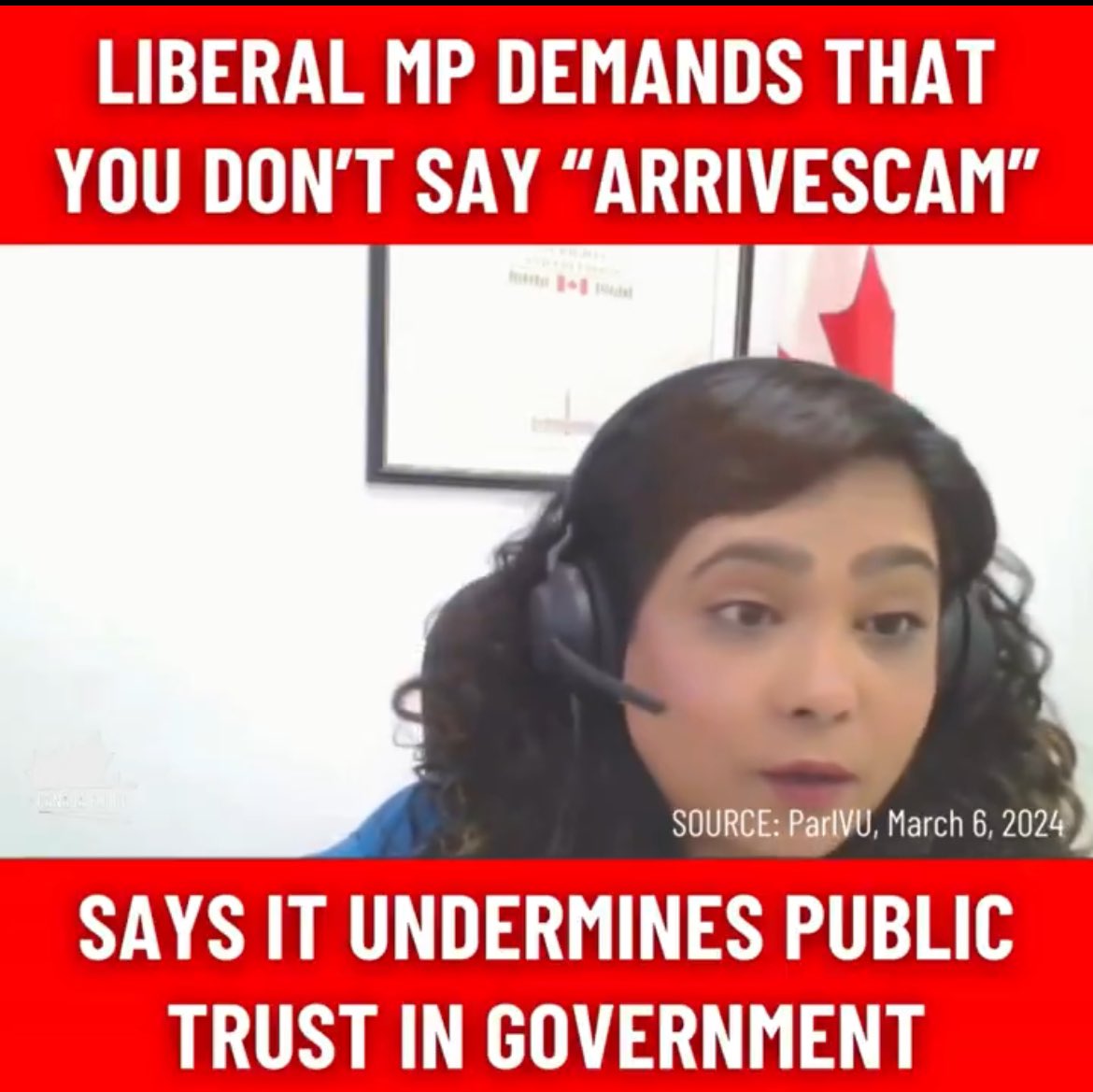 imryantoo's tweet photo. @LarryBrockMP @iamIqraKhalid you mean #arriveSCAM #arriveSCAM #arriveSCAM #arriveSCAM #arriveSCAM https://t.co/9CeFi19n5C