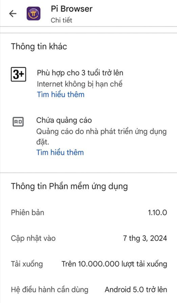piismoney's tweet photo. Pi Browser version 1.10 is available on Apstore. On IOS it is version 1.9.
@PiCoreTeam #PiNetwork #Piismoney #pi https://t.co/rfa3X5rVmb