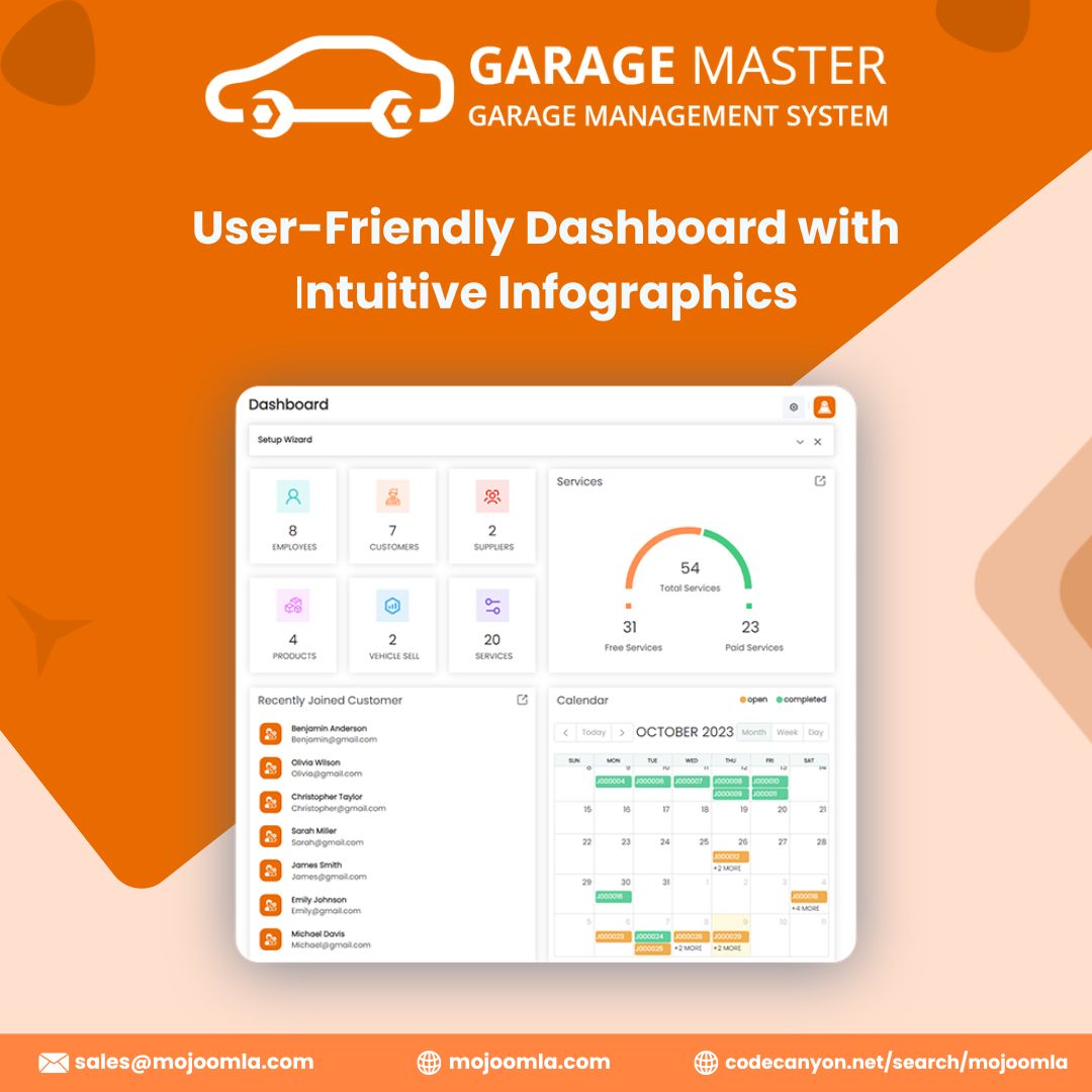 mojoomla's tweet photo. User-Friendly Dashboard with Intuitive Infographics

Schedule Demo: https://t.co/5dMaVZ6DnS

#GarageSoftwareSolution #AutomotiveManagement #AutoShopManagement #MaintenanceManagement #WorkshopManagement #SmallBusinessManagement #ServiceManagement #BusinessAutomation #GarageOwner https://t.co/NtyIHYT0hr
