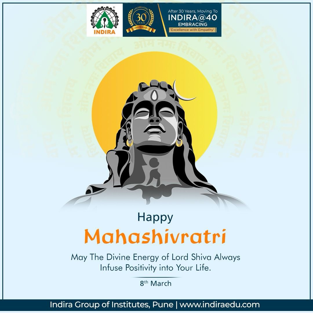 igipune's tweet photo. Happy Mahashivratri! May the sacred energy of Lord Shiva fill your life with positivity, peace, and endless blessings. Embrace the divine vibes! 🕉️✨ #Mahashivratri #DivineBlessings #PositiveVibes https://t.co/oVUxVWwUlB