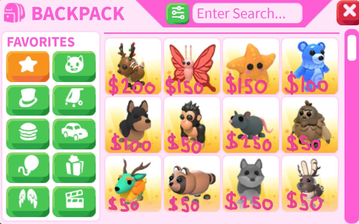 Currently collecting small proofs so if anyone wants to buy a pet WITH AMC (you going first) and is willing to post a proof afterwards please comment or DM me! 🩷

( #adoptme #tradings #adoptmecash #amc #ampets #adoptmepets #adoptmetrade #proofs #lowprices  #wolf )

Shop

|
|
v