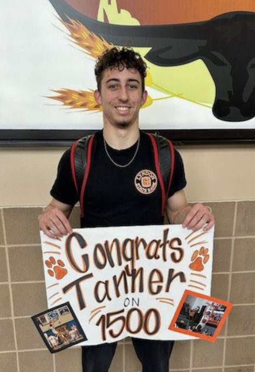Congratulations to Tanner Heckel for scoring 1500 points in his high school career. We are proud of you!