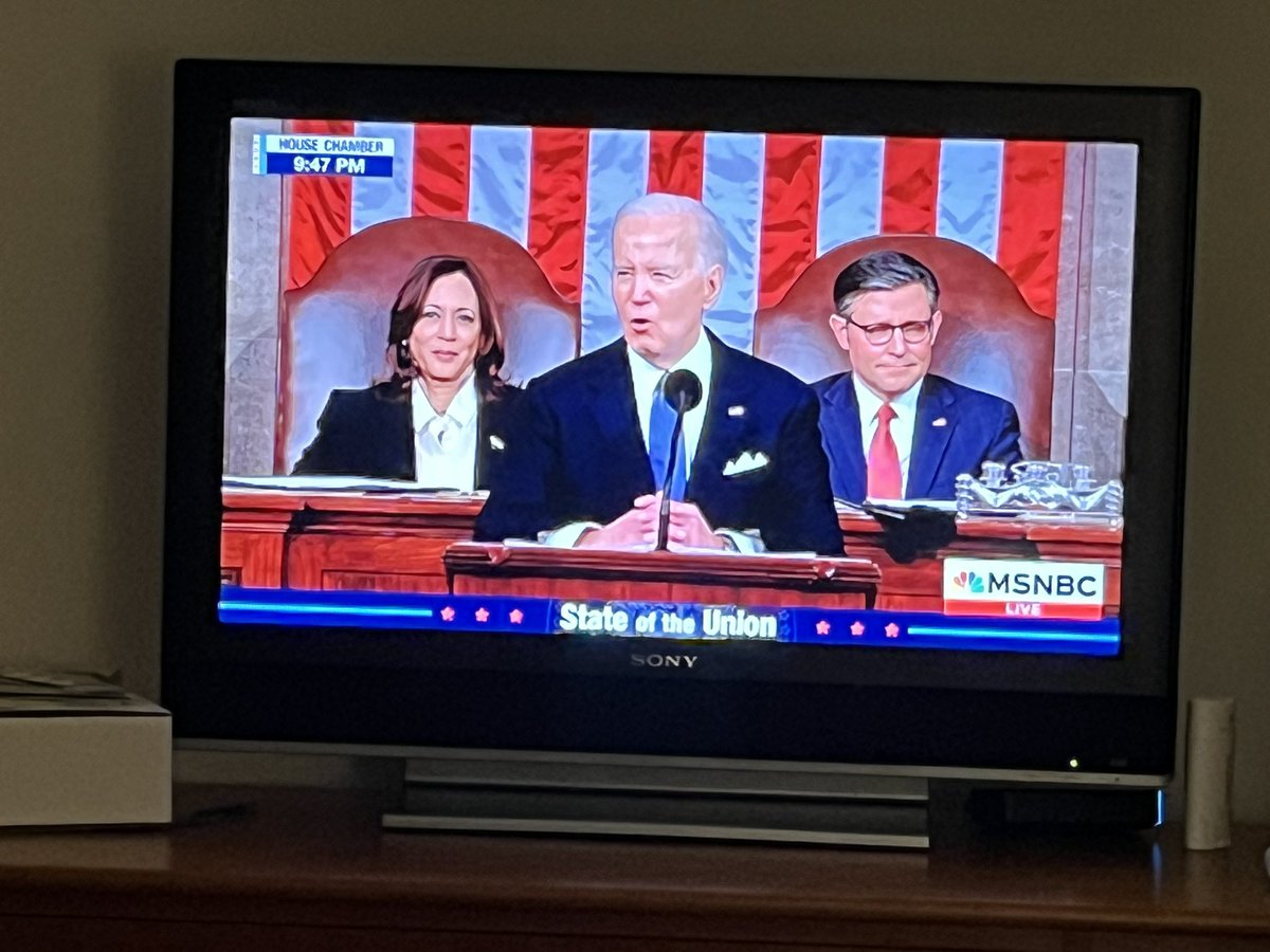 Mike Johnson is the Debbie Downer of this evening: