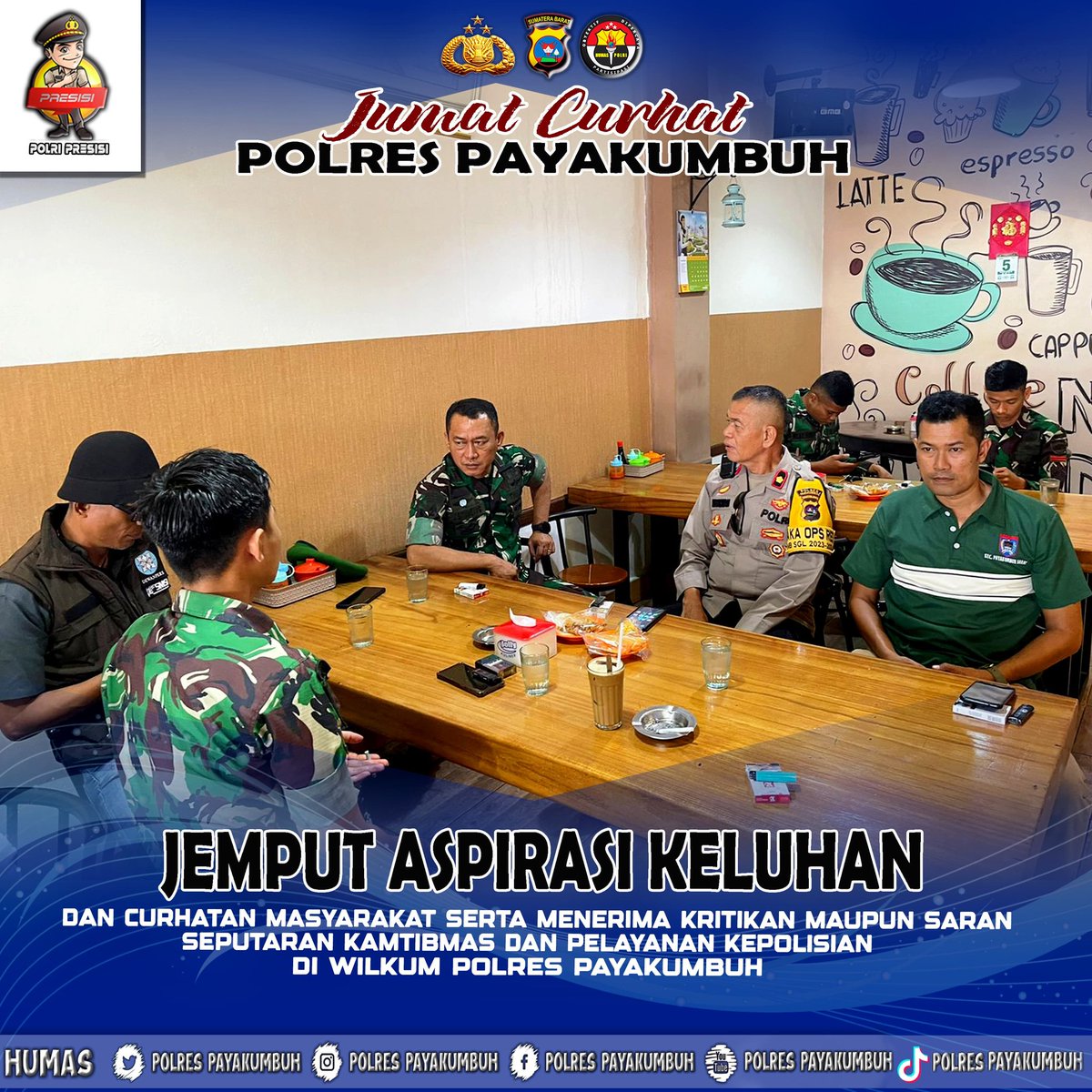 HariRambe's tweet photo. #JumatCurhat
#BahagiaJumat
#polripresisi
#quickwinspolri
#quickwinspresisi
#polrespayakumbuh https://t.co/yM3hnxaYl7