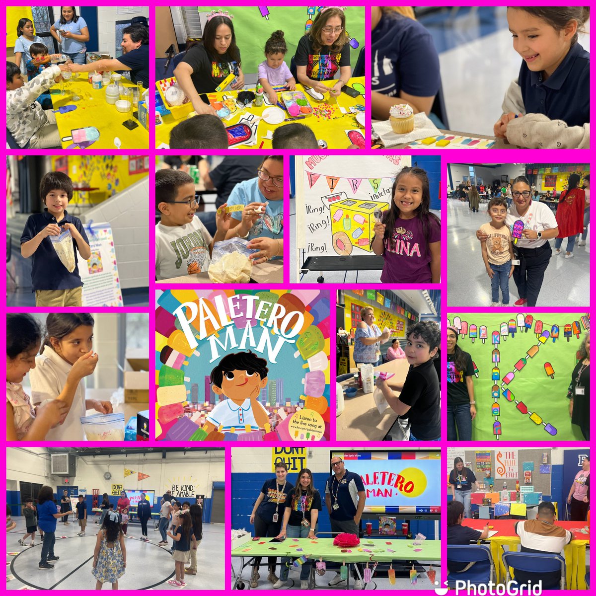 A big thank you to the Roo staff for ensuring the success of tonight's family event centered around our book study, 'Paletero Man.' It was truly amazing to see our families enjoying the activities together! @DrH_OnTheEdge @drklgilmor @EdgewoodLeads @MarissaLiteracy @RooseveltDLA