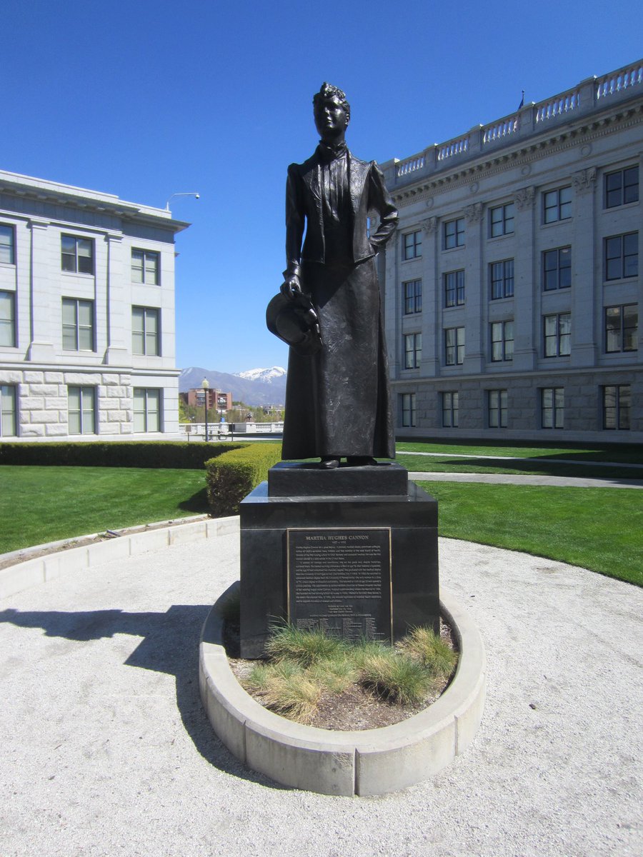 Martha Maria Hughes Cannon was born near Llandudno 🏴󠁧󠁢󠁷󠁬󠁳󠁿 

She was a physician, Utah women's rights advocate, a suffragist, and the first woman elected as a state senator in the United States.

#InternationalWomensDay

en.m.wikipedia.org/wiki/Martha_Hu…