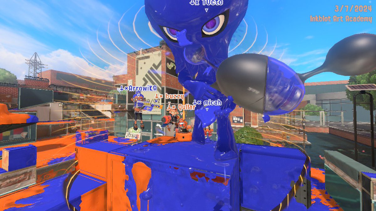 inkblotdropouts's tweet image. we've pioneered new blaster technology. unfathomable machinations going on in the inkblot dropouts vc.