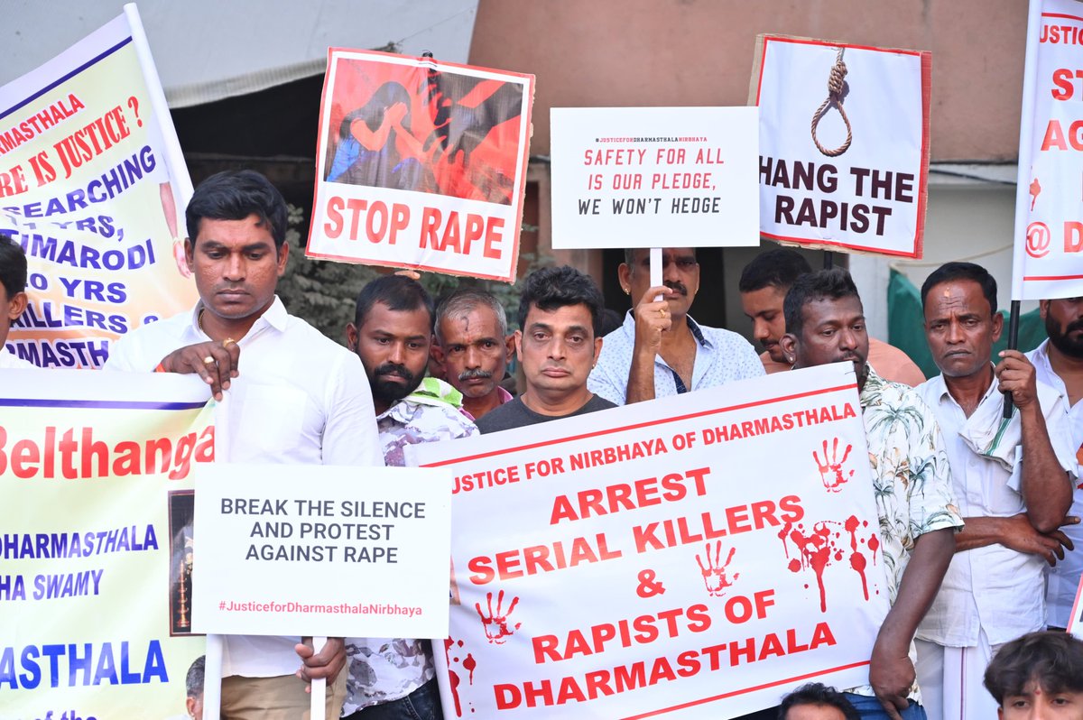 nirbhaya_2012's tweet photo. Though our fight is far from over, we remain steadfast in our pursuit of justice for our beloved daughter, Dharmasthala Nirbhaya. 

Together, we will keep fighting until justice prevails. 

#JusticeForDharmasthalaNirbhaya https://t.co/QYJN0l1TFO