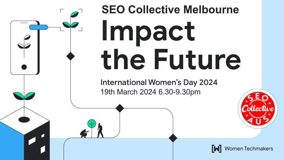 Happy #IWD to the amazingly talented SEOs of Australia! I'll be heading down to Melbourne for SEO Collective special panel edition 'Impact The Future' with @nikrangerseo, Paula Glynn, @amandaecking & Remi Audette. Make sure to get your tickets!