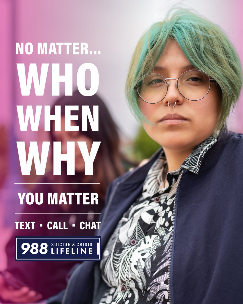 American Association of Suicidology (@aasuicidology) on Twitter photo If you or someone you know needs support right now, call or text 988 or visit 988lifeline.org at any time, for any reason.
#AAS #AASMakeAnImpact #suicide #suicideprevention #mentalhealth #988 <a href="/988Lifeline/">988 Suicide & Crisis Lifeline</a> If you or someone you know needs support right now, call or text 988 or visit 988lifeline.org at any time, for any reason.
#AAS #AASMakeAnImpact #suicide #suicideprevention #mentalhealth #988 <a href="/988Lifeline/">988 Suicide & Crisis Lifeline</a>