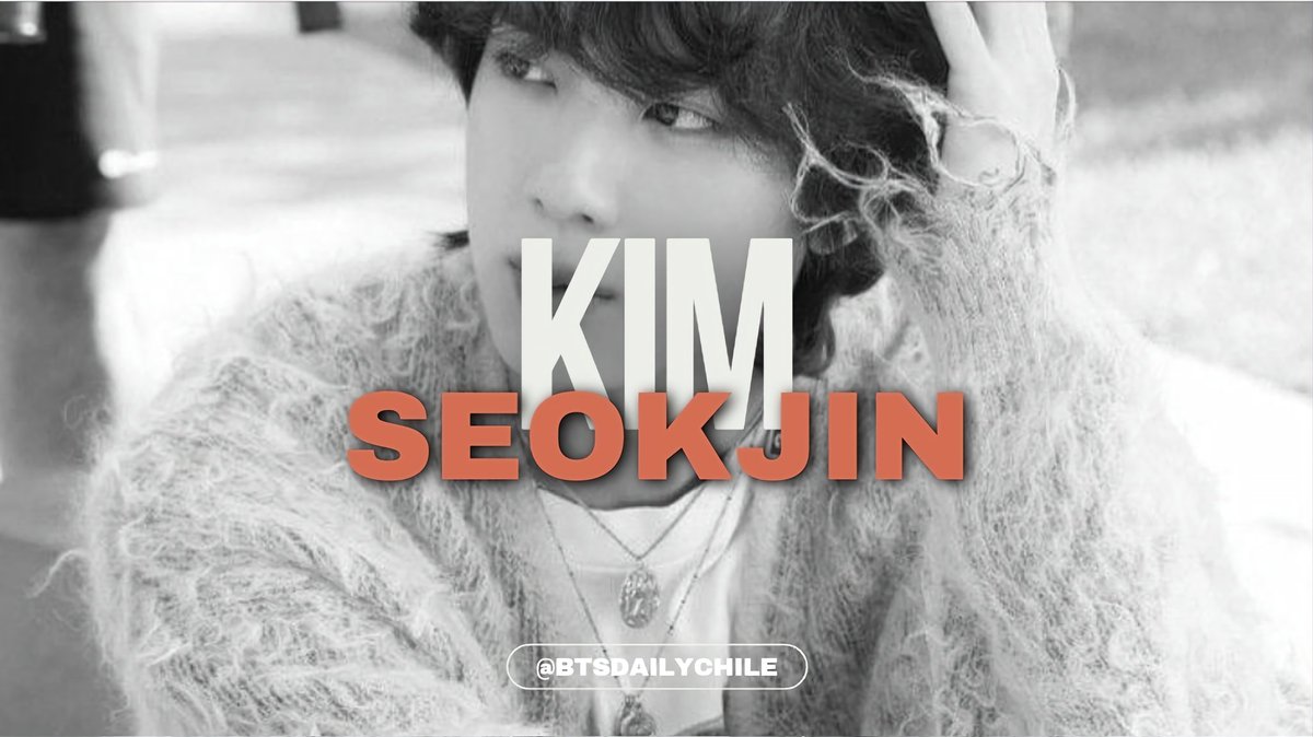 BTSDailyChile's tweet photo. 🅅🄸🄴🅁🄽🄴🅂 #StreamFor_Jin #Jin https://t.co/q10n8tUYym