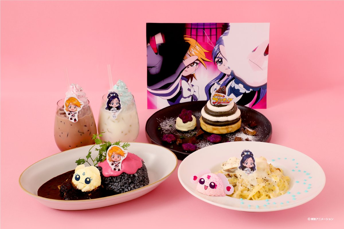 メニュー・グッズ詳細発表🎉 ＼ 🩷【プリキュア プリティストア ズッ友