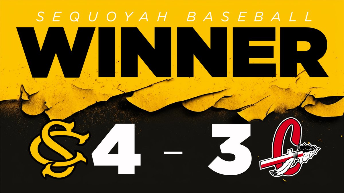 Sequoyah Chiefs Baseball tweet media