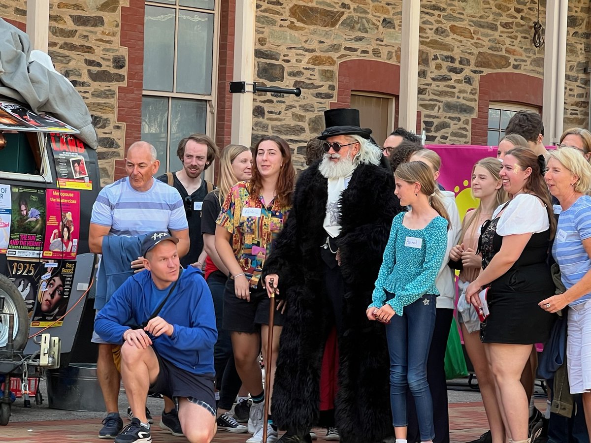 🌕 After the curtain falls on the captivating "Werewoves" by <a href="/Nickphillips/">Nick Phillips</a>, the magic continues as he meets with the survivors post-show 🐺✨ #AdelaideFringe masterpiece! Don't miss your chance to be a part of the experience. @werewolves1897
#adlfringe #TheatreCommunity