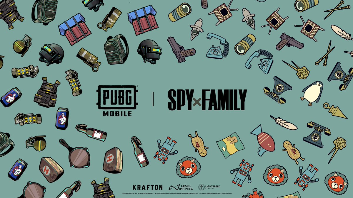📰 Breaking News: Spy x Family Invades PUBG MOBILE!
🎮🔍 Exciting News Alert! 📣 Spy x Family infiltrates PUBG MOBILE! Prepare for an adrenaline-fueled adventure at pubgmobile.live/SpyxFamily2024. Join the action now! #PUBGM_SPYxFAMILY #SPYxFAMILY 🕵️‍♂️🔥
