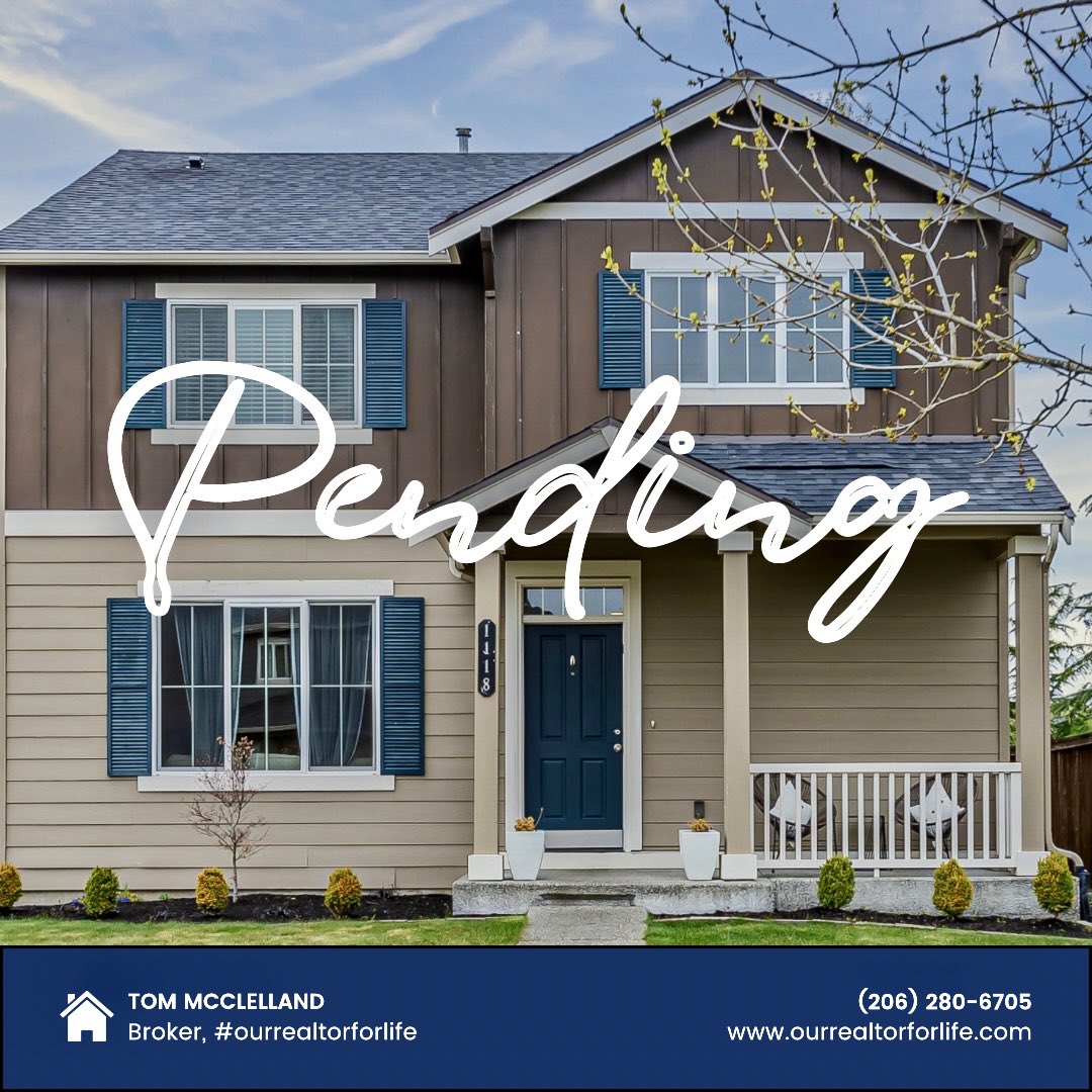 ourrealtor4life's tweet photo. ✍️ PENDING! ✍️
—————————
🏔️Orting, WA.🏔️ 🏡 For Sale 🏡 Move-in ready 4 bed, 2.25 bath, 1,913 sf. home. Two-car attached garage.
MLS #2200687 Listing ⬇️
https://t.co/A8cPWHBh63
☎️For more info contact Tom McClelland
https://t.co/G3f1zaj64i
#ourrealtorforlife #ortingwa https://t.co/iYg5Hah8xp