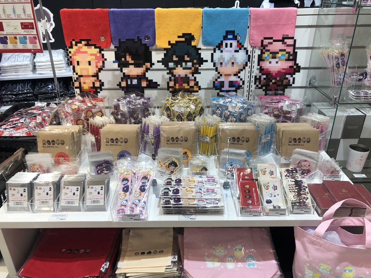 池袋P'PARCO「WOAT」にて、8bitドズル社&おともだちフェアを本日より