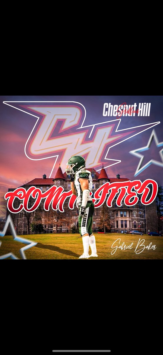 Im just getting started‼️.

thank you family , friends , and coaches for never letting me give up on my dream and teaching me more about the sport and more about life after highschool my next 4 years GO GRIFFINS🔴⚪️! <a href="/ChestnutHillFB/">Chestnut Hill Football</a> <a href="/Teamdavis3223/">Gerald T. Davis</a> <a href="/ptownhornets4eV/">Pemberton Township Hornets Football</a>