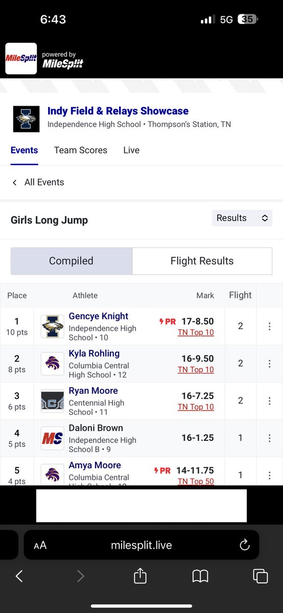 RyanMoore2025's tweet photo. I had a good start to the outdoor season. Placed 1st in the Triple Jump and 3rd in the Long Jump. @wcsCHSTrack @wcsCHSAthletics https://t.co/ljjlRrMnMD
