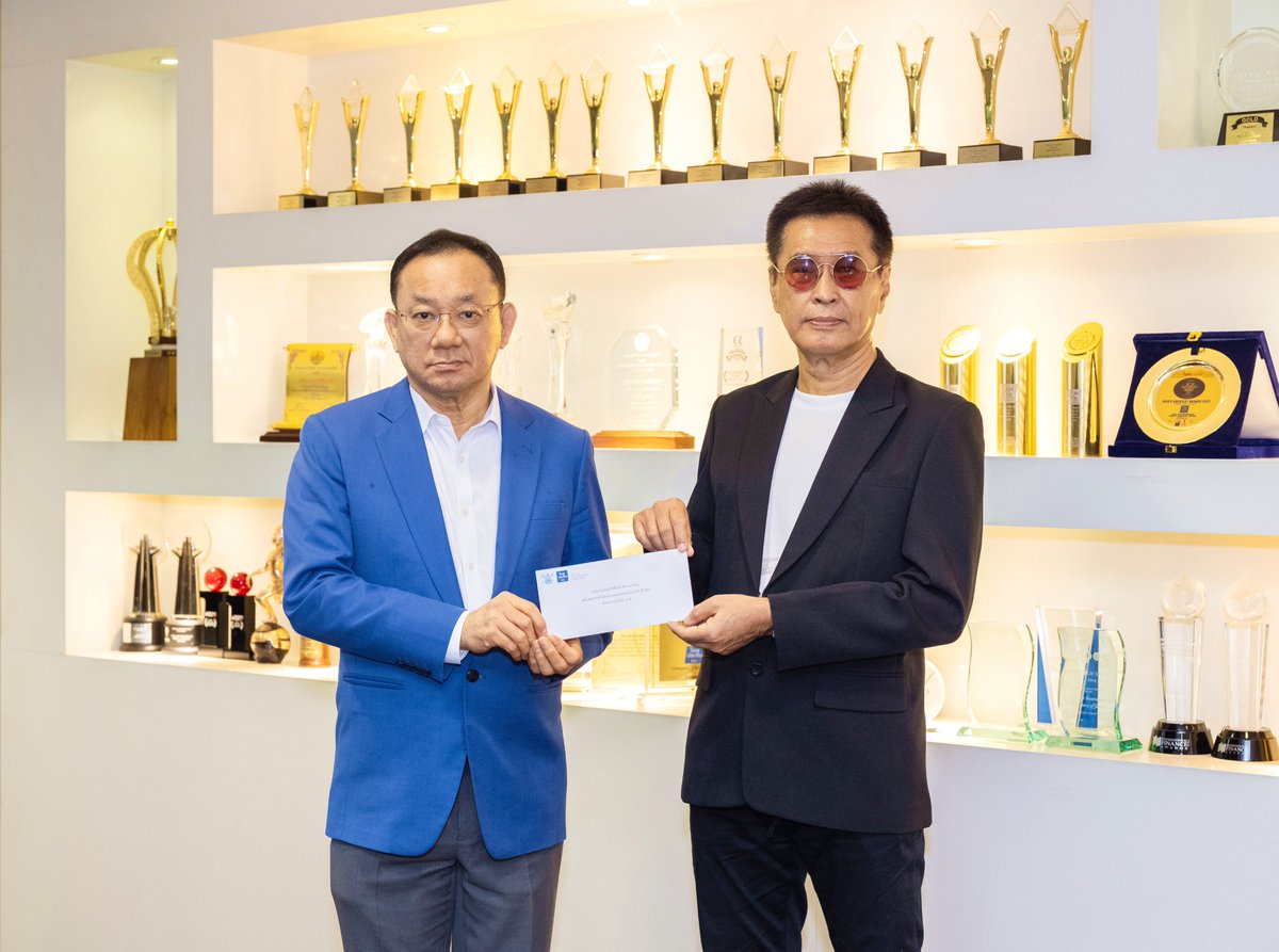 SuccessChTv's tweet photo. ไทยประกันชีวิตมอบเงินสนับสนุนเว็บไซต์ทางการแพทย์ 
https://t.co/VQHC8iqiwC 
#ไทยประกันชีวิต
#ประกันชีวิต
#ThaiLifeInsurance https://t.co/xcNo527o9J