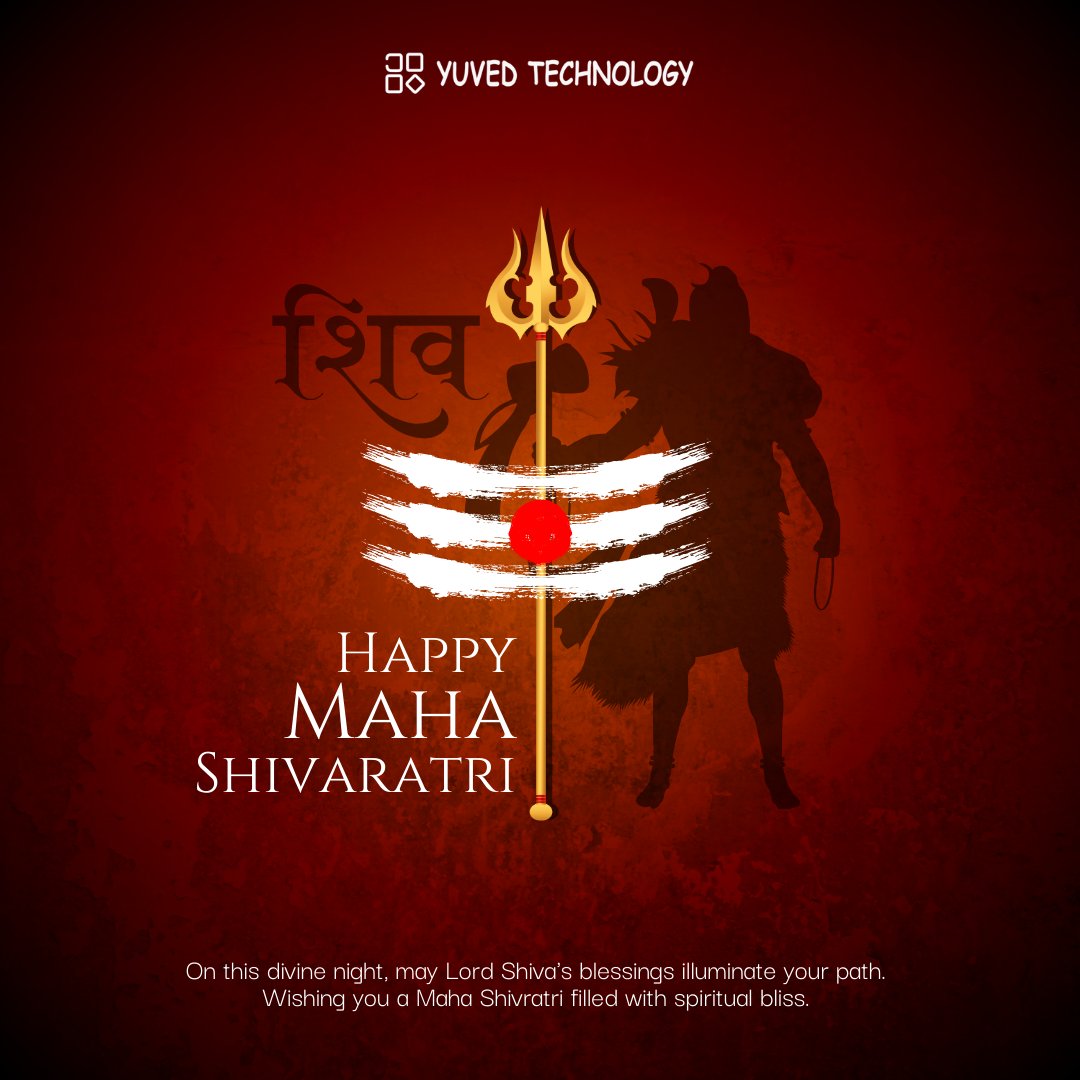 yuvedtech's tweet photo. Happy #MahaShivratri!  
May Lord Shiva's blessings guide you towards a path of love, strength, and enlightenment. 🌺🙏   

#DivineGrace #MahaShivratriCelebration #HarHarMahadev #DivineBlessings #SpiritualJourney #LordShiva #BlessedMoments #MahaShivratri2024 #DivineGrace https://t.co/nMn5ilb59j
