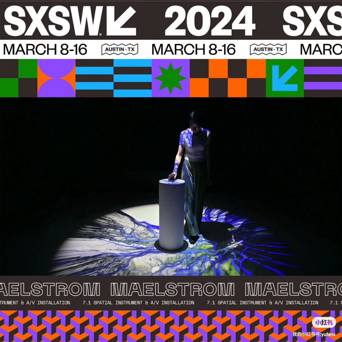 UVNlab's tweet photo. Two days left🕛

Spatial Instrument: Maelstrom at @sxsw Innovation Awards

Find us at JW Marriot Hotel, Griffin Hall on Saturday afternoon! https://t.co/8m8YTsn0OU