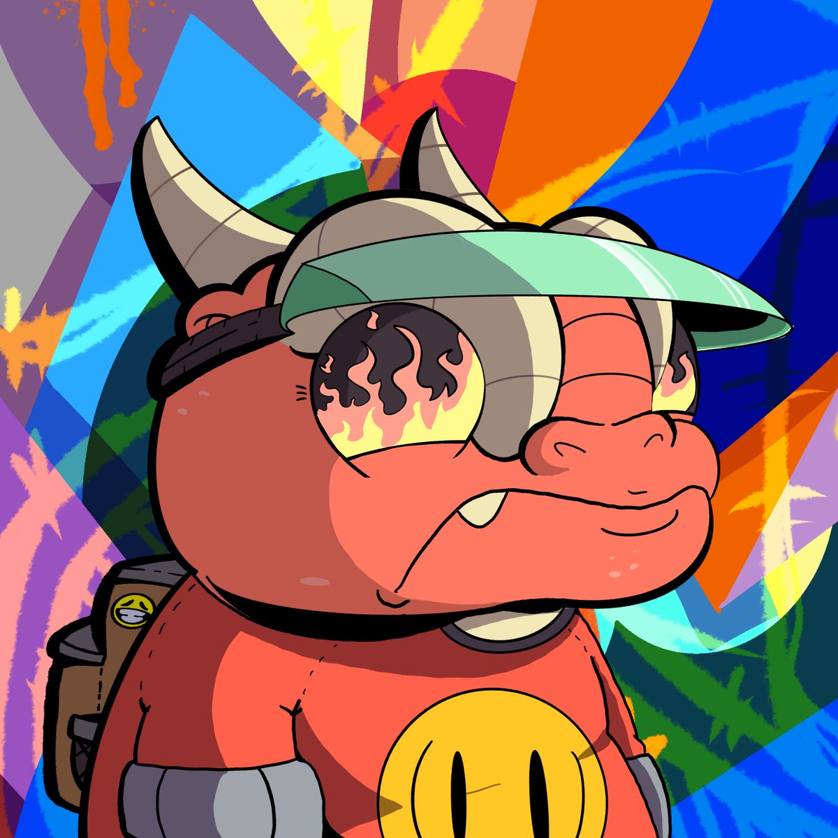 Meet Sketchy Scales #5 ⛳️
A sketchy of few words and a betting heart. If you see him on the golf course... just run. Every hole is a wager and boy does he have a temper!

<a href="/MagicEden/">Magic Eden 🪄</a>: magiceden.io/item-details/D…