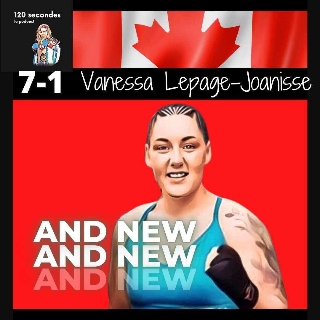 And newwww !!!!
Vanessa Lepage-Joanisse l'emporte par décision partagée (97-93 x 2, 94-96) contre Abril Vidal et met la main sur le titre WBC vacant des lourds.

#120secondes #boxe #boxing #boxeo #andnew #JoanisseVidal @EOTTM11