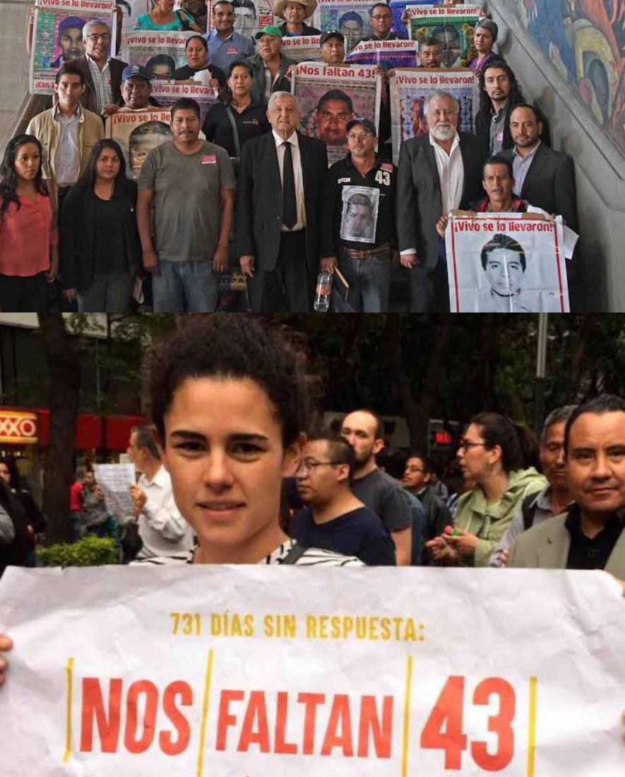 Los engañaron… otra vez. #Ayotzinapa #Ayotzinapa43 #Ayotzinapa9Años #NarcoPresidenteAMLO14