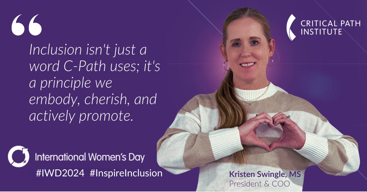 CPathInstitute's tweet photo. Inclusion isn't just a word we use at #CPath; it's a principle we embody, cherish, and actively promote. We recognize that true inclusion means acknowledging and uplifting the needs, interests and aspirations of women and girls.
#IWD2024 #InspireInclusion #internationalwomensday https://t.co/Ygnclby0WK
