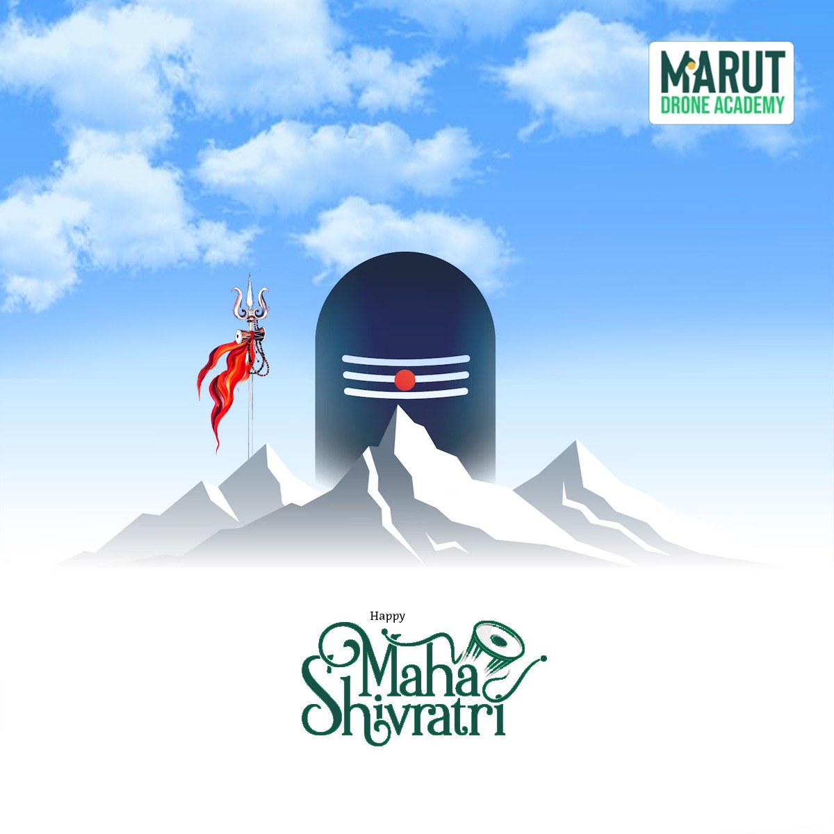 marutdrone's tweet photo. On this auspicious day, may the blessings of Lord Shiva be with you always. Happy Maha Shivratri! 
#HappyMahaShivratri #MahaShivratri #Shivratri2024 #MarutDroneAcademy https://t.co/xjEsQZn0GM