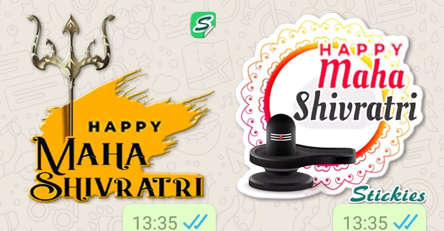 Best wishes on Mahashivratri
Get all 60 Stickers
simply send messege 'SHIV' at bit.ly/3bzUs9r
or from playstore apps
App: bit.ly/397C9HC
App: bit.ly/3bgWUCj

#Mahashivaratri2024
#Mahashivratri
#MahaShivaratri
#mahashivratriwithgurudev 
#Mahadev